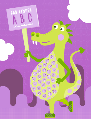 Fingeralphabet f&uuml;r Kinder